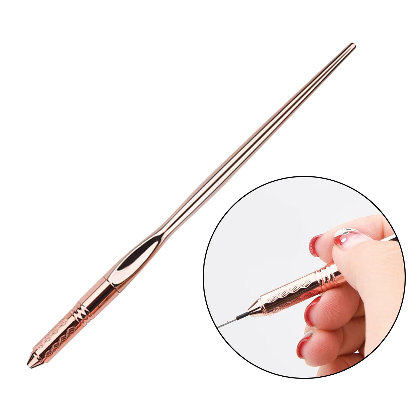 

Manual Tattoo Microblading Pen Eyebrow Pencil for Permanent Makeup 6.29inch