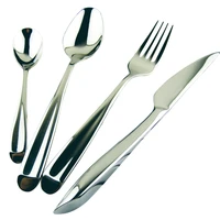 luxury cutlery tableware knife fork spoon set dinnerware stainless steel tableware set zero waste kitchen flatware set gift