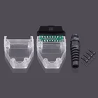 DIY 16 Pin OBD 2 OBDII Штекерный разъем Eobd2 Obdii J1962M переходник с винтами автомобильное соединение Штекерный адаптер