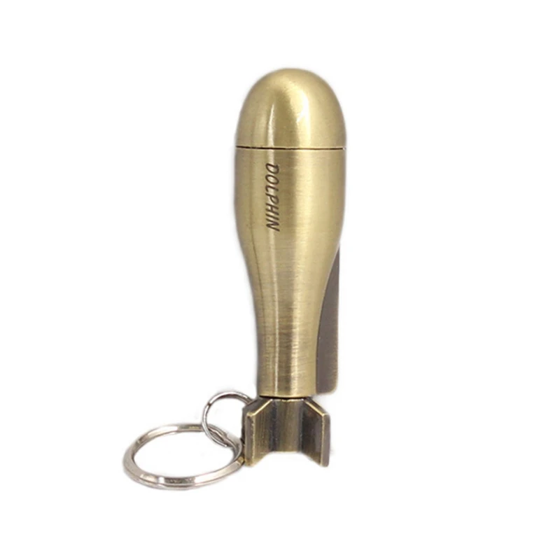 

Metal Ten Thousand Matches Lighter, Creative Personality Dazzle Cool, Multi-Purpose Key Chain Pendant, Kerosene Lighter