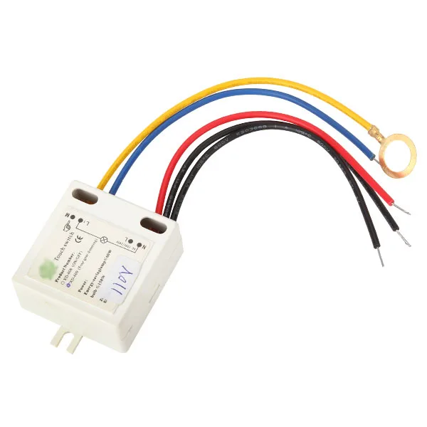 4 канальный диммер переменного тока 110 В сенсорный выключатель для ламп