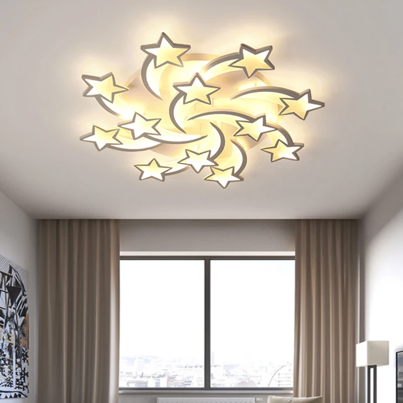 AC185-265 звезды светодиодный канделябр потолочные светильники для Гостиная Спальня