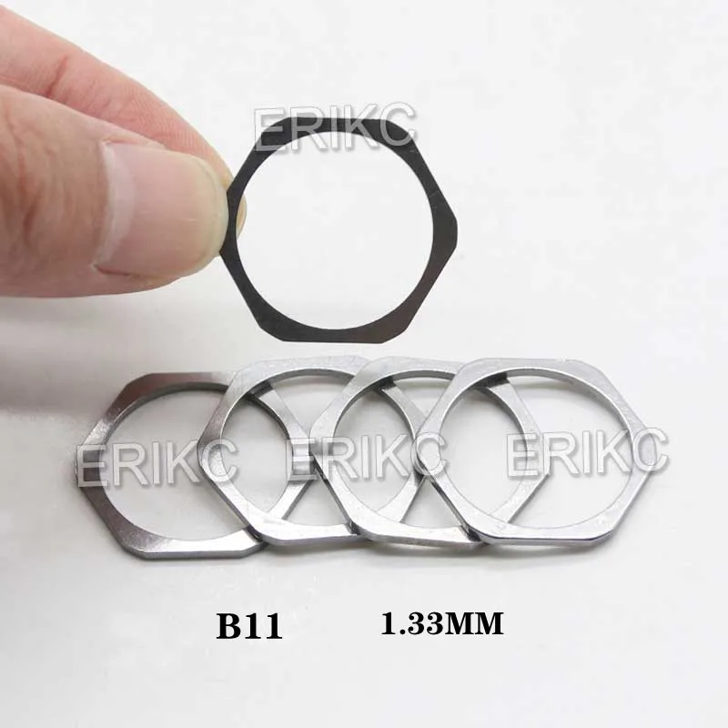 

ERIKC B11 1,30 мм 1,31 мм 1,32 мм 1,33 мм 1,34 мм 1,35 мм 1,36 мм 1,37 мм Комплект прокладок для калибровки форсунок 30 шт./кор. для литья под давлением