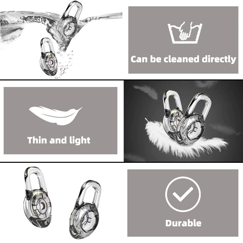 1 комплект сменных силиконовых наушников-вкладышей для наушников Plantronics Explorer 80 110