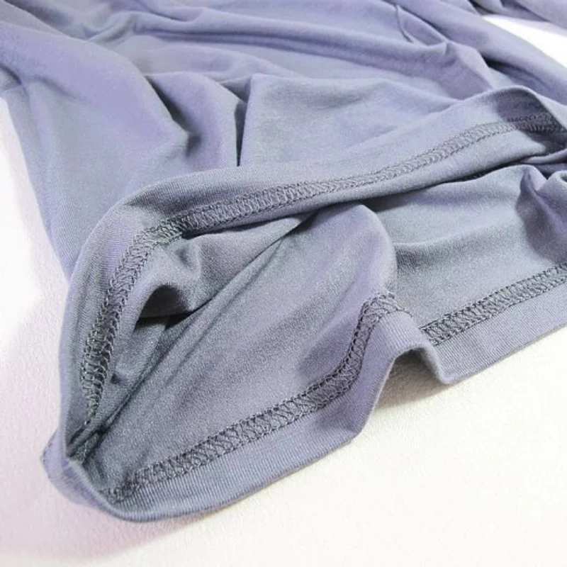 

Summer Sports Casual Men Modal Thin Home Wear Pajama Pants Men 's Short Pajama Pants Cropped Beach Pants