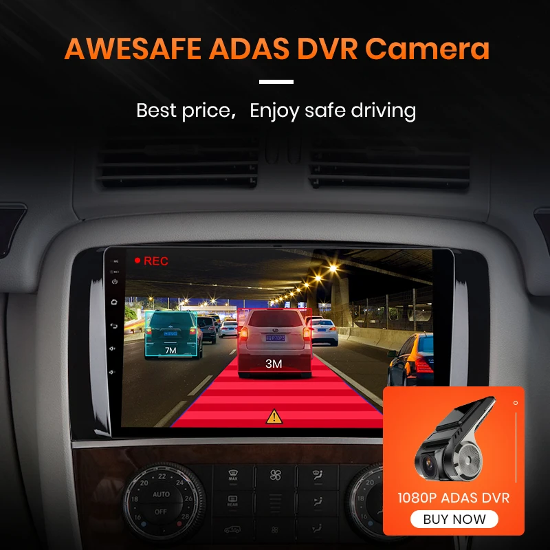 Автомагнитола AWESAFE мультимедийная стерео-система на Android с GPS для Mercedes Benz R-Class W251