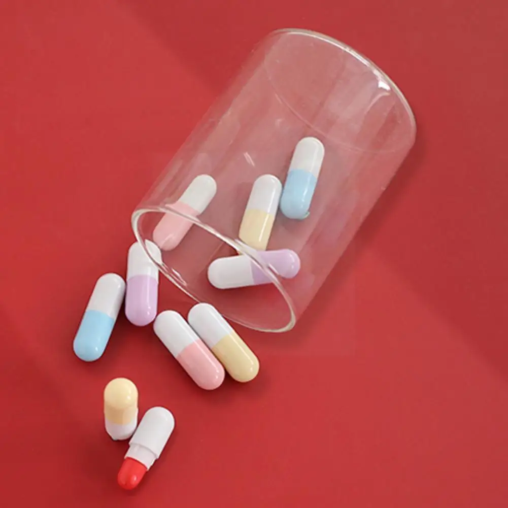 

Lipstick Tube Capsule Pill Lipstick Empty Tube Sample DIY Empty Lipstick Multicolor Shell Packaging Material Set Tubes Hand B7P8