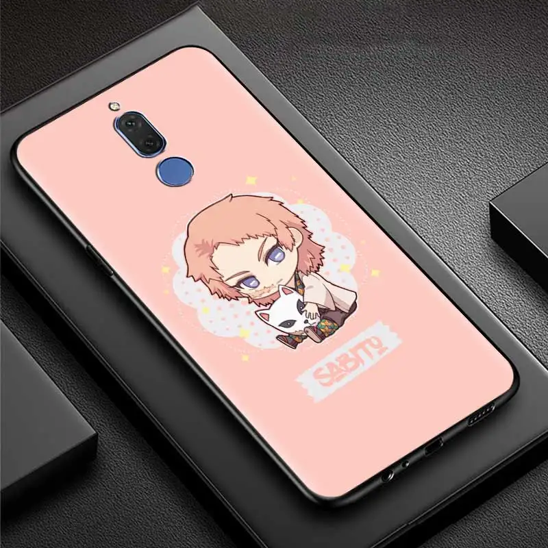 

Phone Case For Mate 10 Lite 20 Pro 30 5G 30E Fundas for 40Pro Plus 40 RS Soft Back Cover Coque Shell Demon Slayer Kawaii Capa