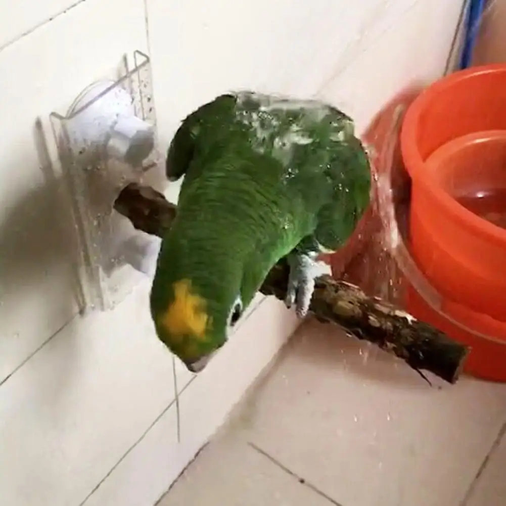 Деревянная стойка Палка с птичьим попугаем присоска для душа окуляр стержень