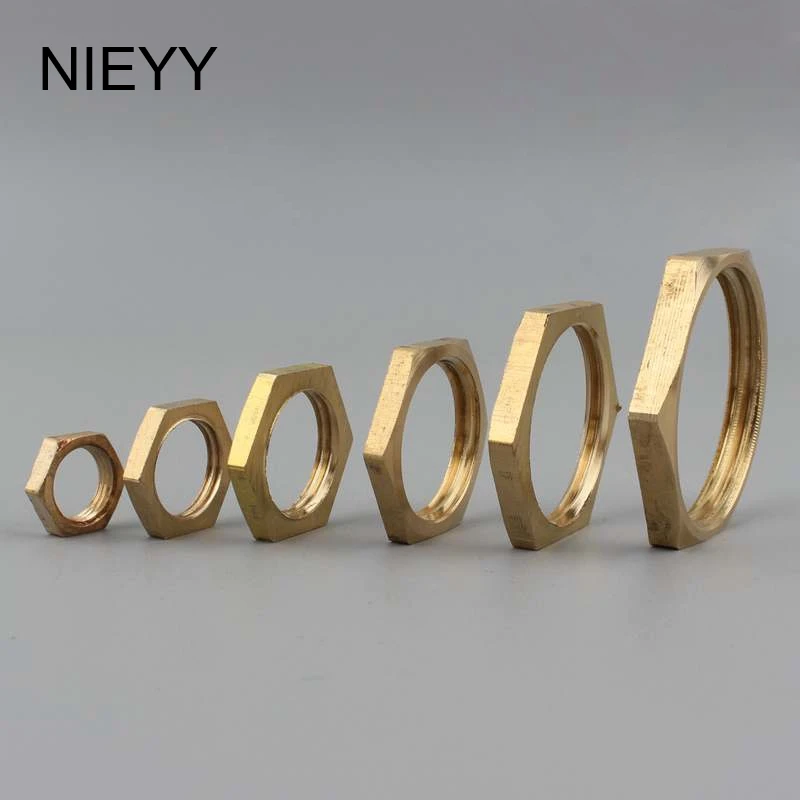 5 шт., высокое качество, внутренняя резьба 1/8 ''1/4'' 3/8 ''1/2'' 3/4 ''1'', шестигранные гайки и колпачки для нагрева воды, фиксированный колпачок, уплотнительная металлическая фурнитура