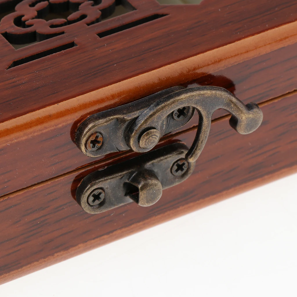 

Double Professional Dominoes Game Set 28 Pieces Domino Tiles Ivory w/ Case