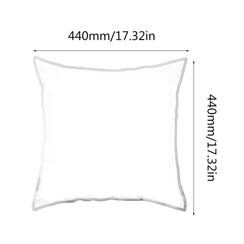 

Different Patterns Yellow Pillow Car Sofa Waist Pad Cushion Cover Household Items Durable Anti-dirty Convenient