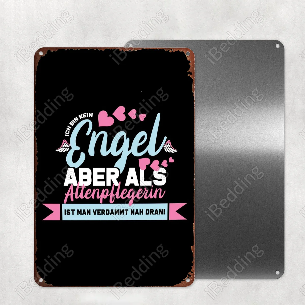 

Altenpflegсеребрин, искусственное украшение для дома, бара, железная живопись, персонализированный паб, клуб, промышленный Декор