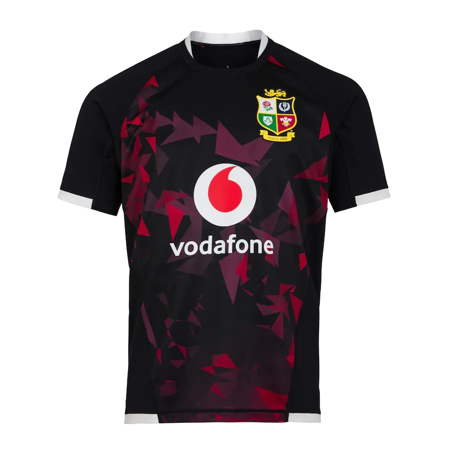 

2021 British Irish Lions Rugby WARM UP Graphic T-Shirt Ireland Mens Players Training Sportswear JERSEY Tops Sport Size S-5XL