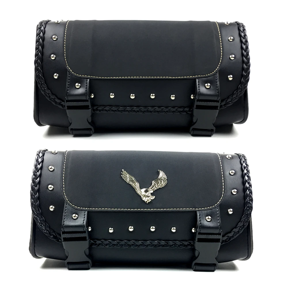 Сумка для инструментов мотоциклетная из экокожи водонепроницаемый чехол вилок