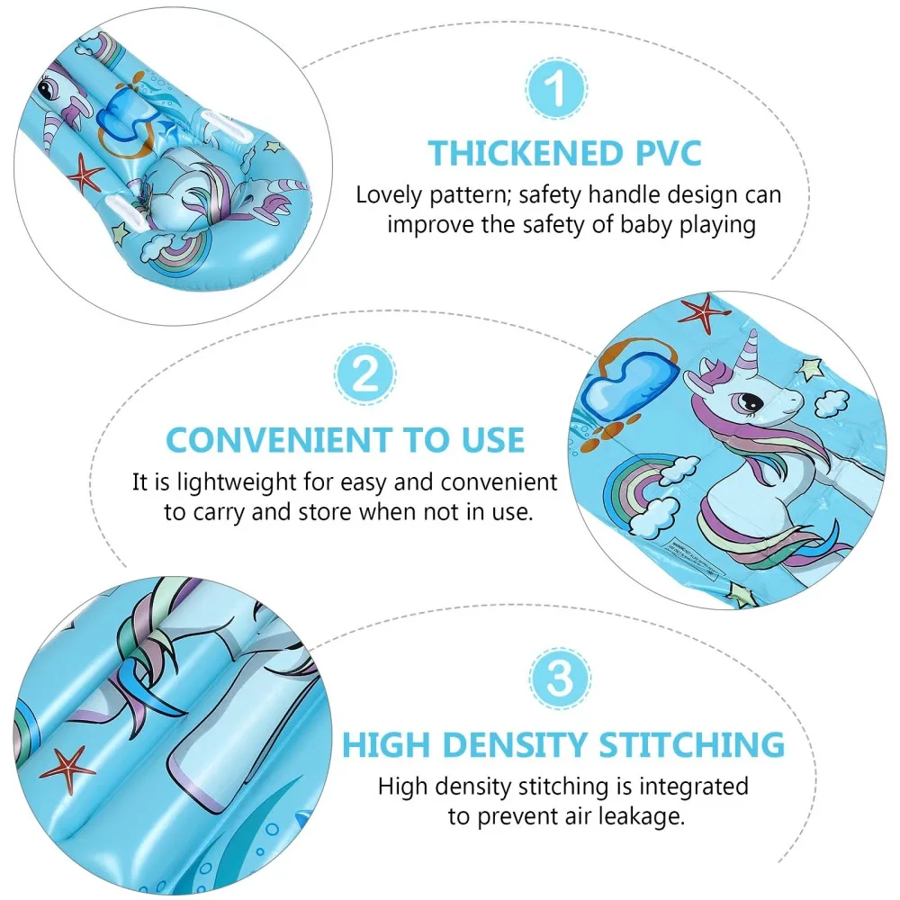 

Creative Shaped Kids Inflatable Floating Pad Floating Mat Swimming Mat