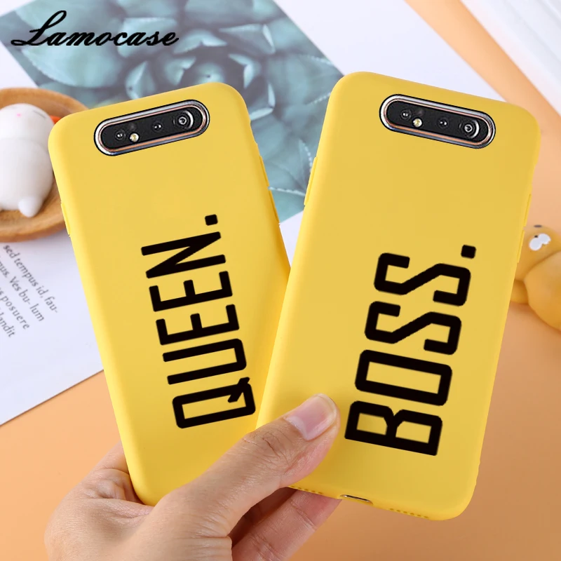 Yello ТПУ чехол для samsung Galaxy A80 силиконовый милый для samsung задняя крышка A 80 A805F A50 A70 A10 A20 A10S A40 протектор черный