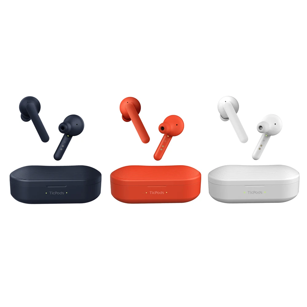TicPods Free True беспроводные наушники TWS наушники беспроводные BT наушник с микрофоном помощник шумоизоляция IPX5 Водонепроницаемый с микрофоном