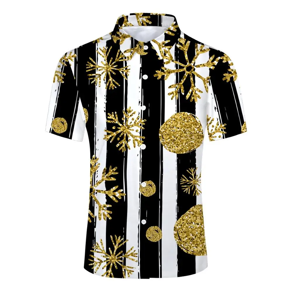 

3D Women Blouses Women's Stylish Button-Down Shirts Colorful Pattern Short Sleeve Blouse Shirt Plus Size Summer Blusas Femininas