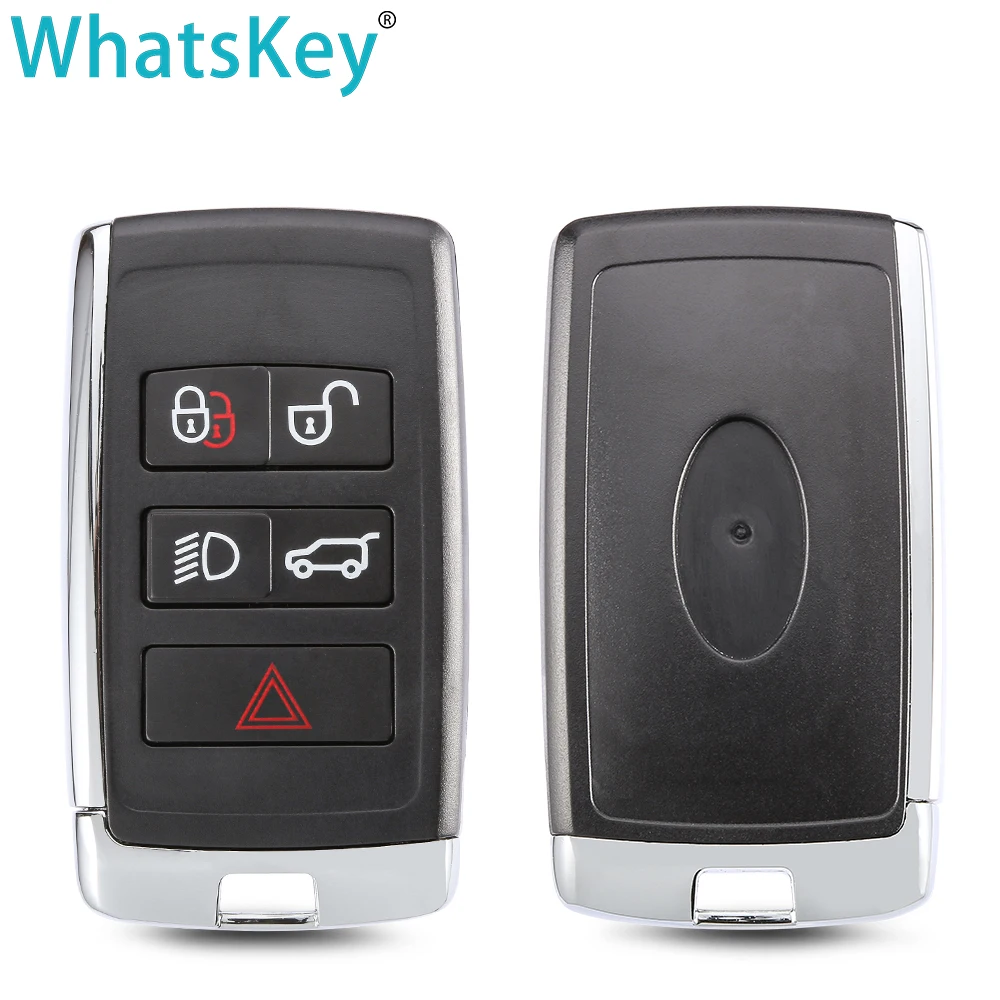 WhatsKey Modified Smart Remote Car Key Shell For Land Rover Range Sport Discovery 4 Evoque 2010-15 LR4 Jaguar XF XE XJ | Автомобили и