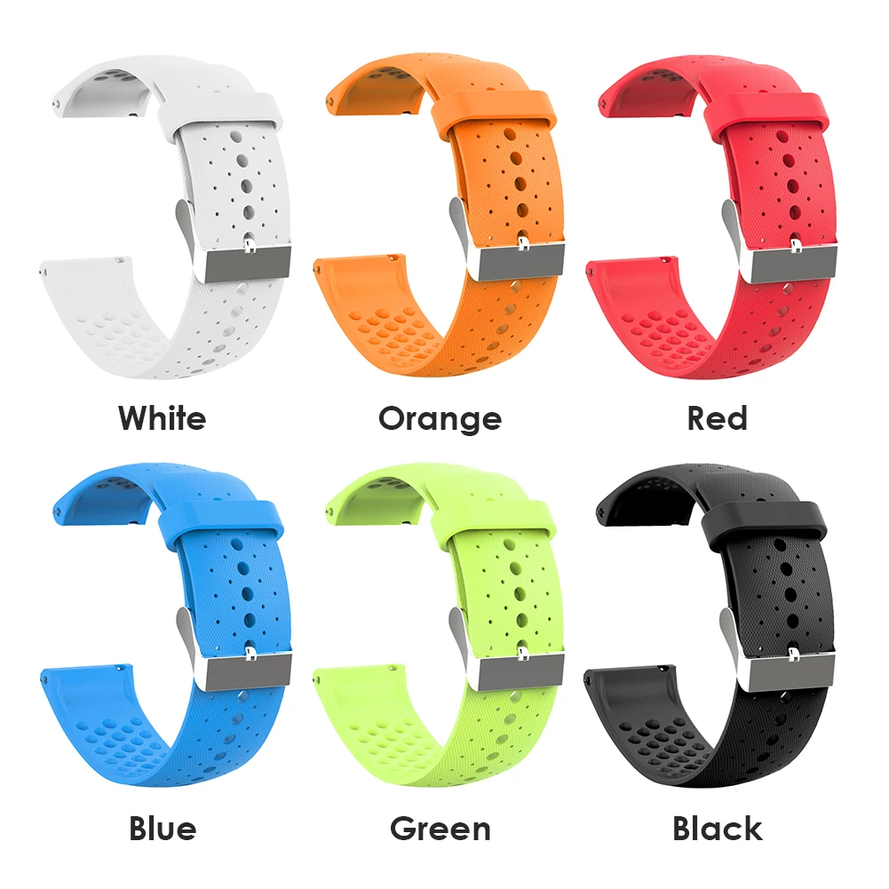 

NEW Silicone Strap for Polar Vantage M Non Toxic Anti-sweat Sport Breathable Watch Strap Wrist Bracelet Replacement Wrist Strap