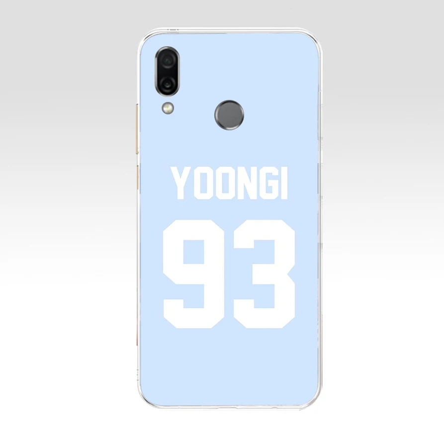 051FG TS Джерси Jungkook jhope jimin T подарок Мягкий Силиконовый ТПУ чехол для телефона huawei