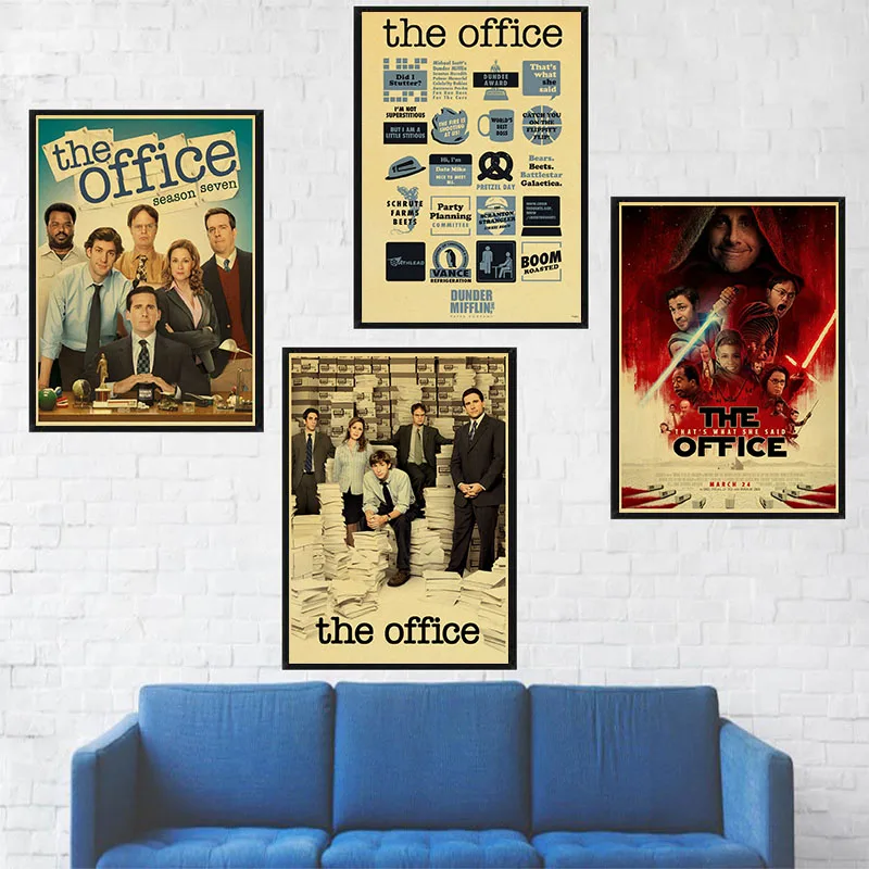 Телевизионная серия Постер для офиса Райан Ховард наклейка на стену бар кафе