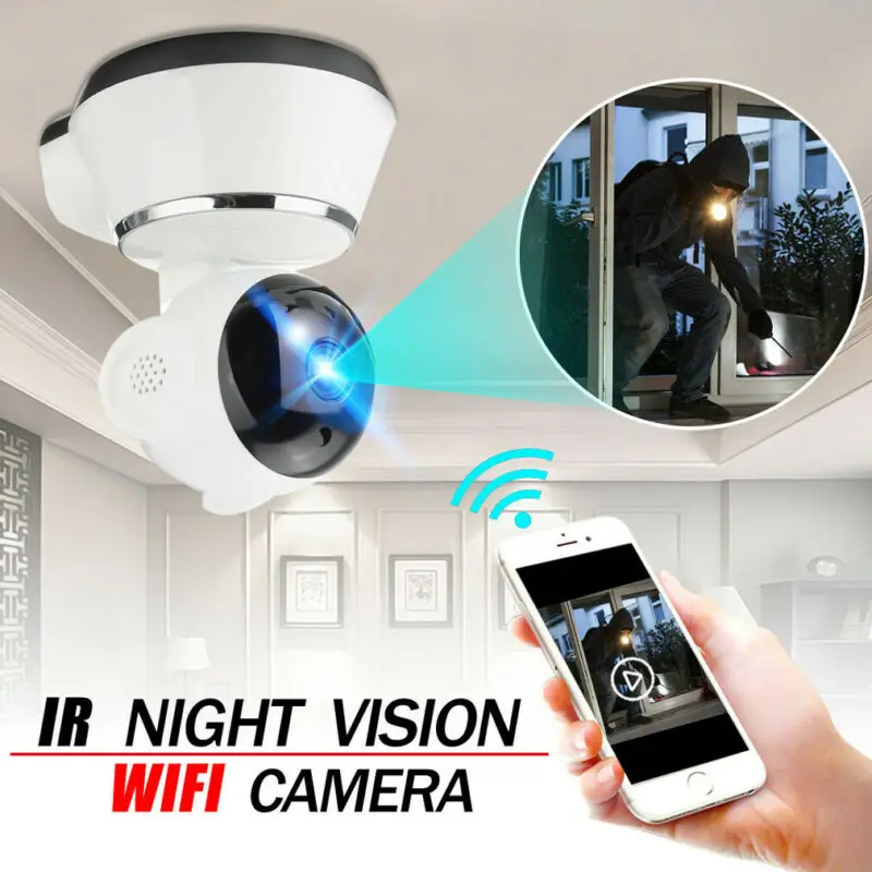 V380 1080/720P HD Беспроводная умная видеокамера с wi-fi домашняя ИК Веб-камера ночного видения HD Беспроводная IP камера