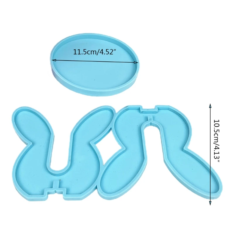 

1 Set Epoxy Resin Mold Potted Ornaments Bracket Tray Silicone Mould DIY Crafts Decortaions Casting Tools