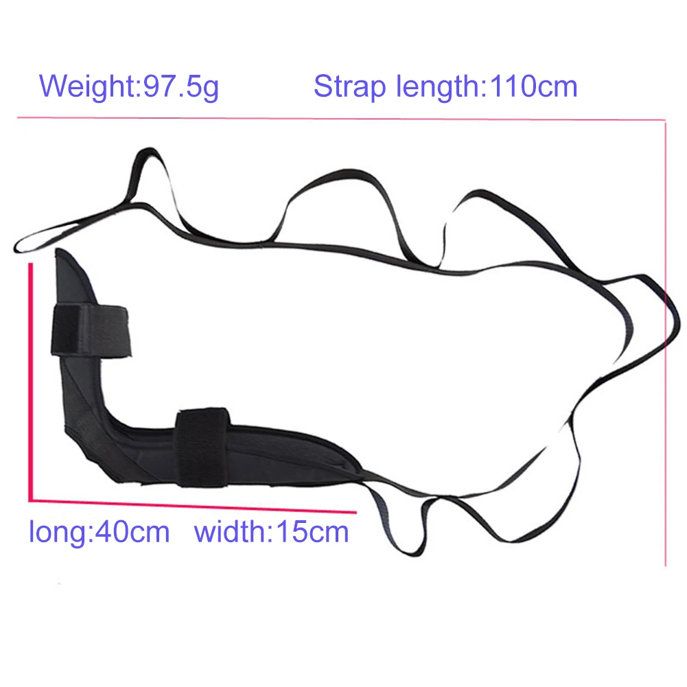 Ремень для пилатеса и йоги эластичный пояс с несколькими петлями занятий спортом
