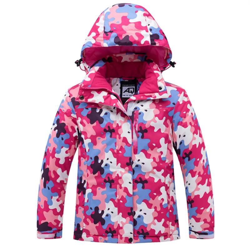 Детский костюм для сноуборда и зимняя куртка Водонепроницаемая спортивная