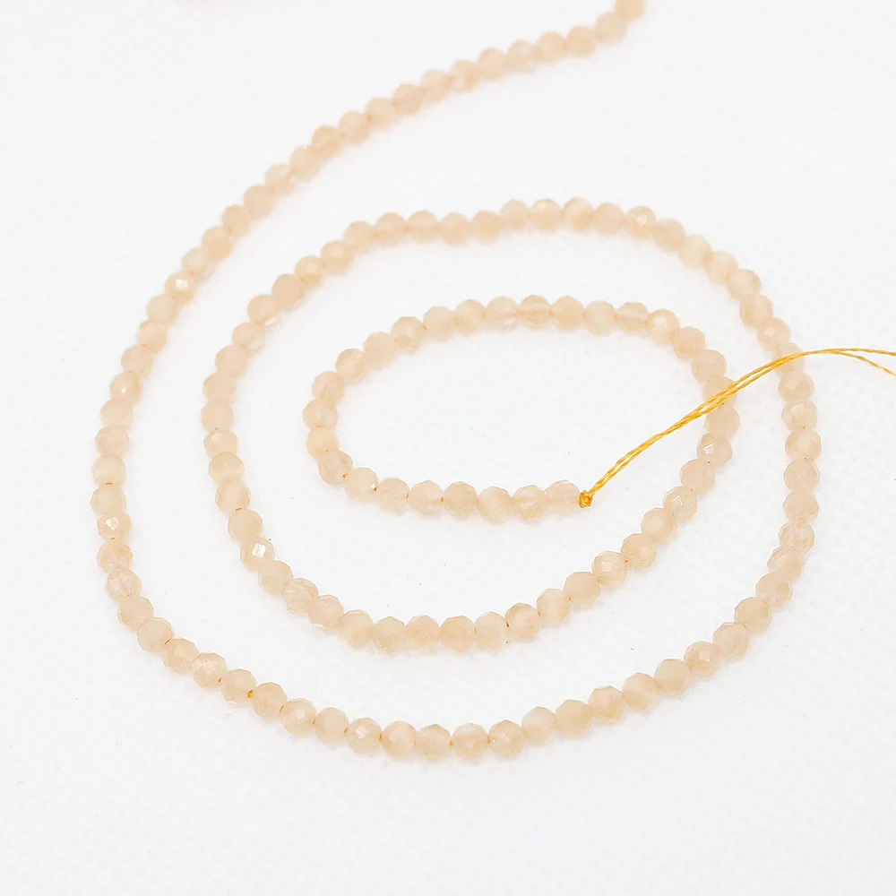 Бусины из натурального камня с опалом 2 3 мм|Бусины| |