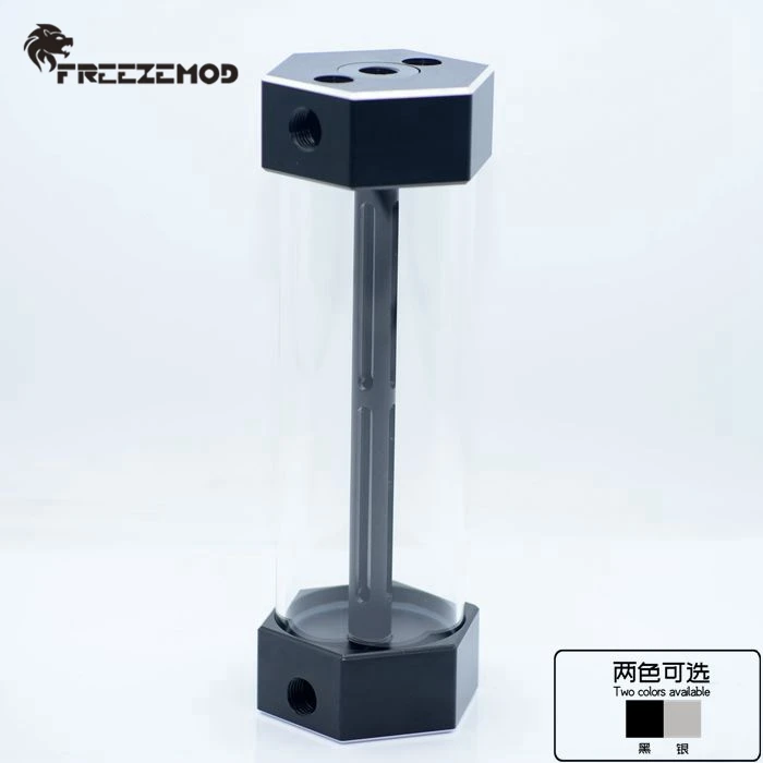 FREEZEMOD компьютерный кулер для воды 110 мм стеклянный резервуар пеногаситель
