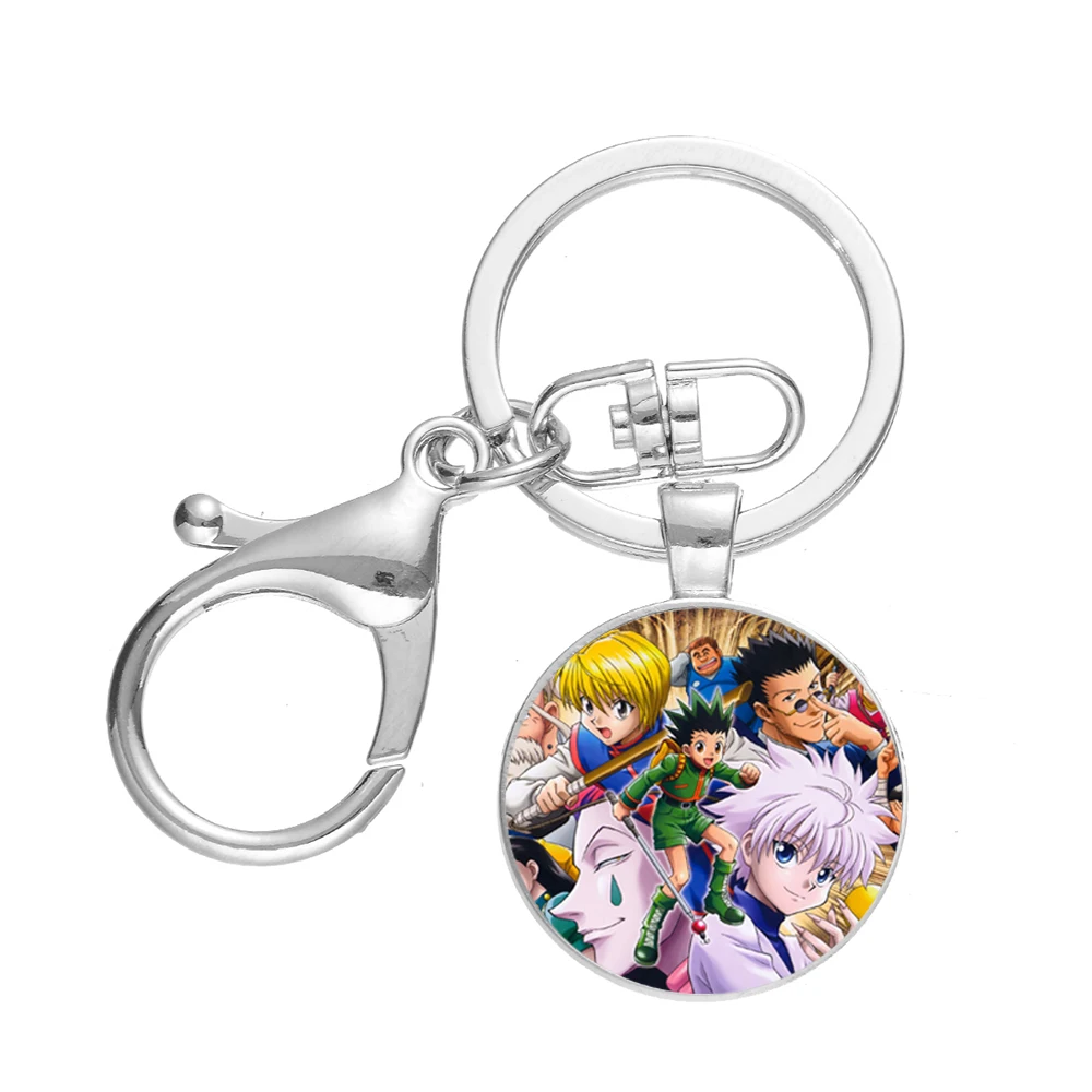 Трендовый брелок Hunter x из аниме Killua Zoldyck Kurapika фигурка постер стеклянный купол для