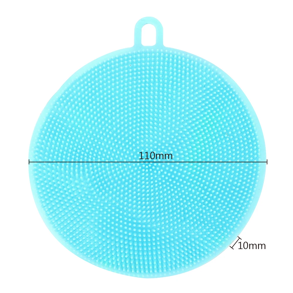 Лидер продаж многофункциональная Чистящая Щетка щетки для мытья кастрюль силиконовая щетка посуды