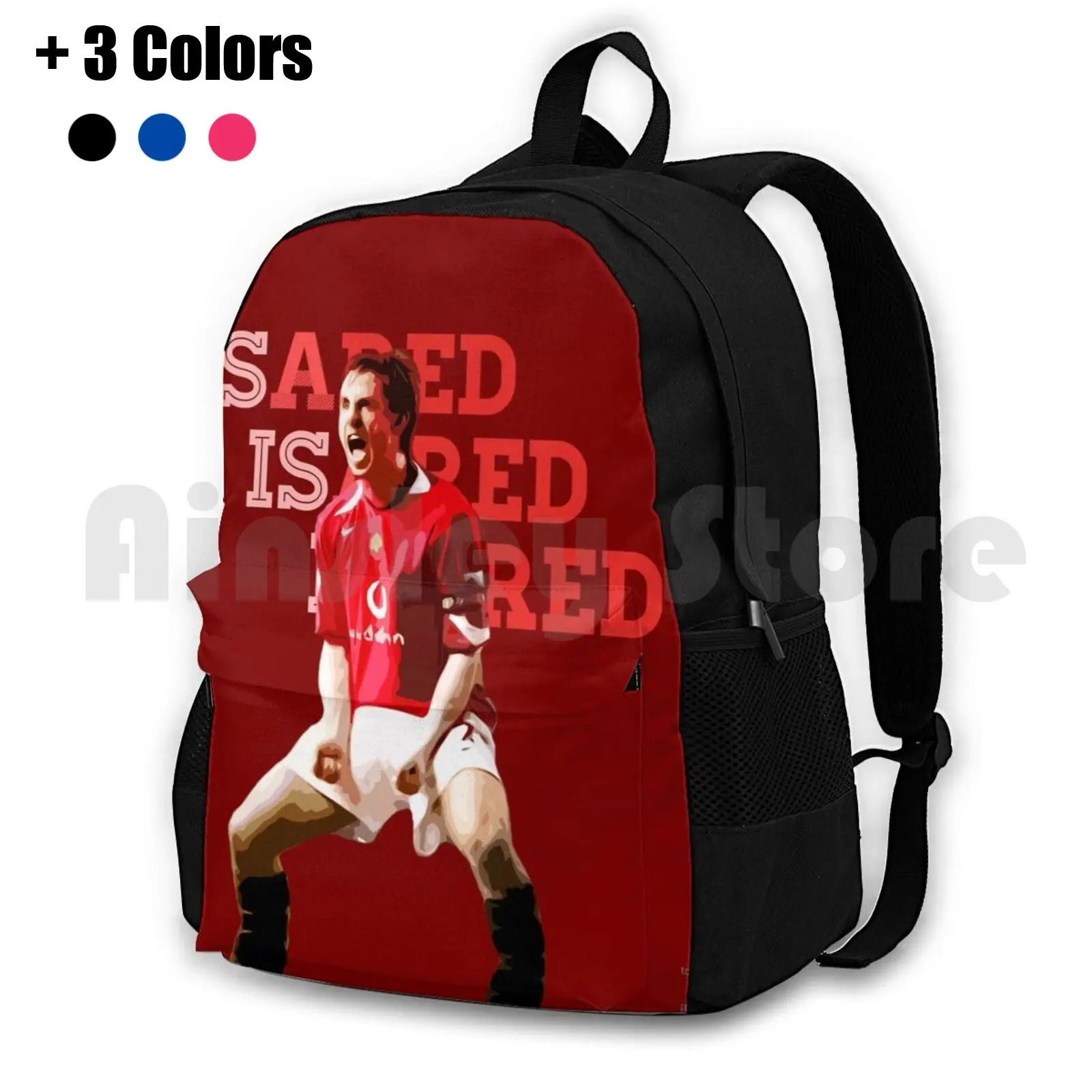 

Gary Neville Is A Red Outdoor Hiking Backpack Riding Climbing Sports Bag Gary Neville United Football Soccer England English