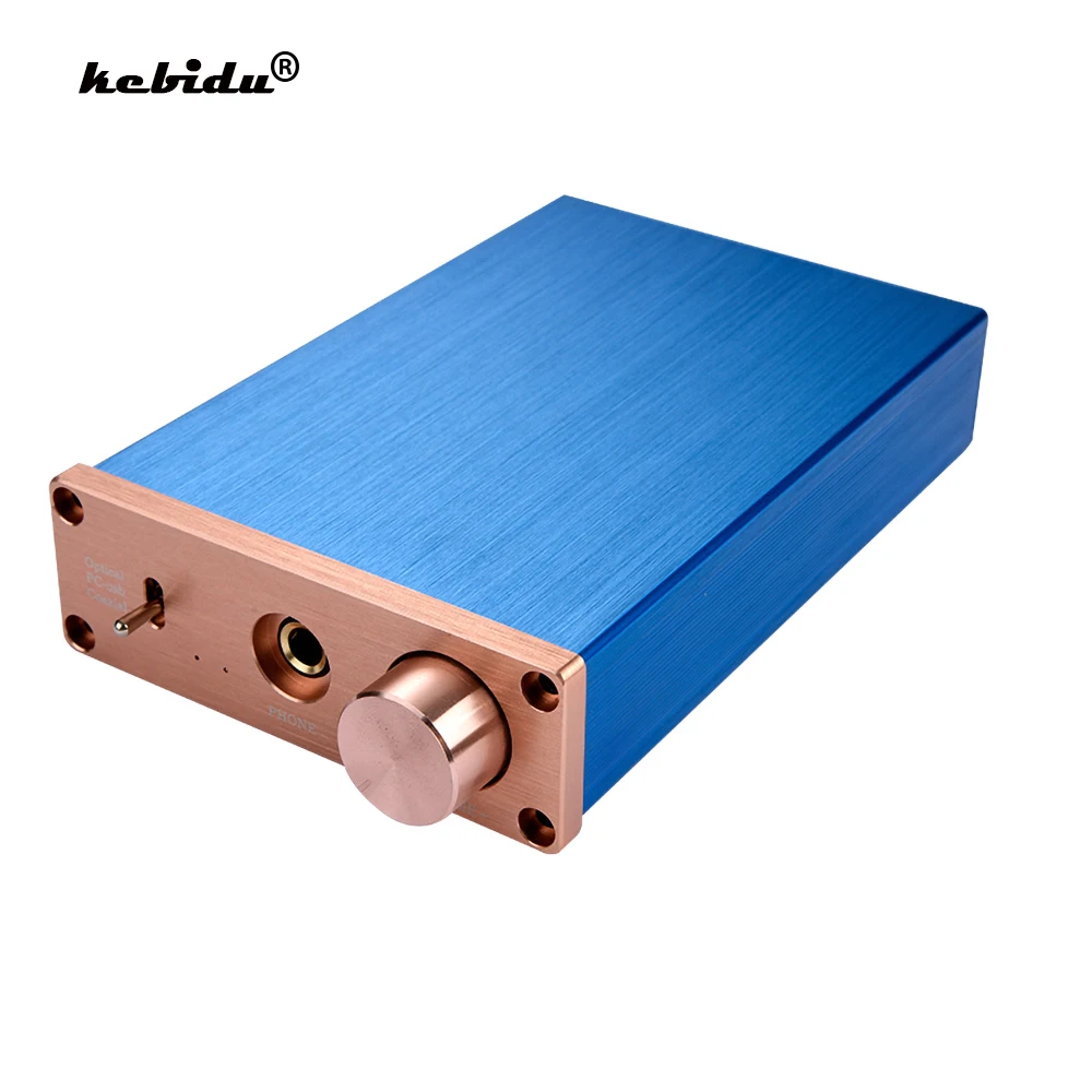 Цифровой звуковой декодер kebidu HiFi 2 0 усилитель 24 бит/96 кГц 12 В постоянного тока DAC