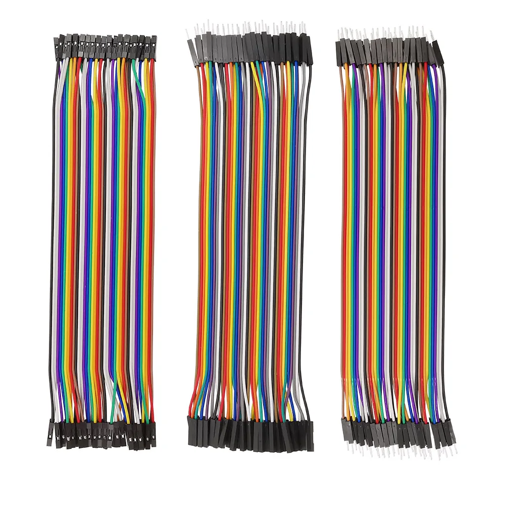 120 шт./3*40pin 10 см/15 см/20 см/30 см макетная плата соединительный провод кабель папа