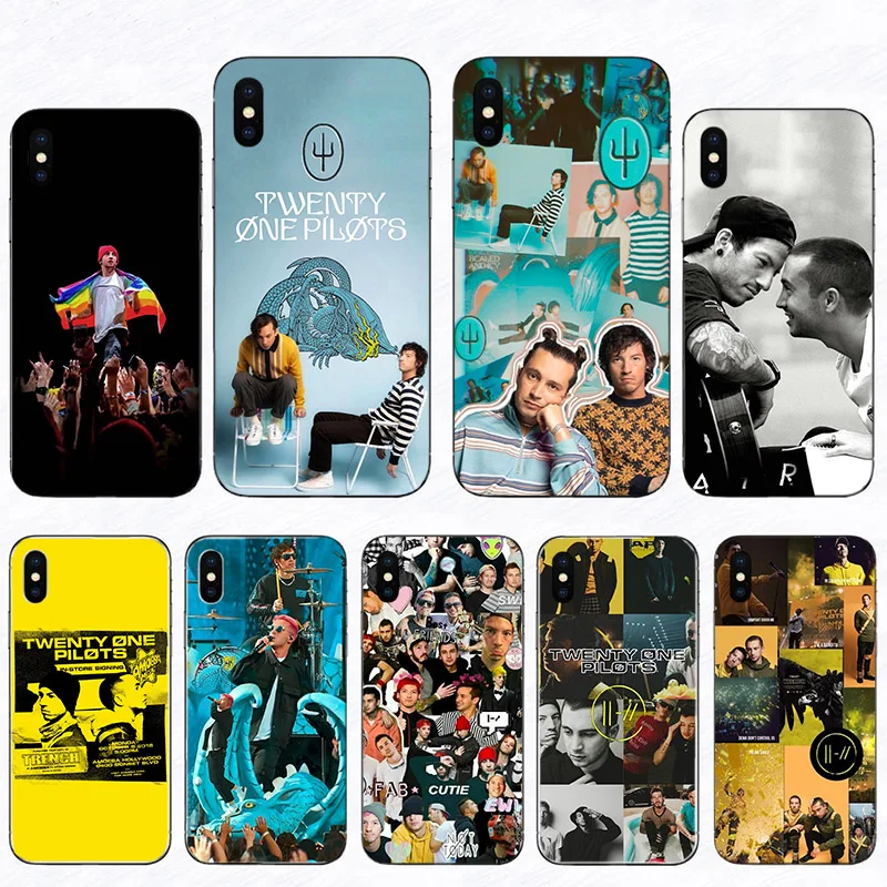

Pop Rock Band 21 Pilots Hard Phone Case For Apple Iphone SE 2020 X XR XS 11 13 Pro Max 12 Mini Mobile Shell 8 6S 7 Plus 5S Cover