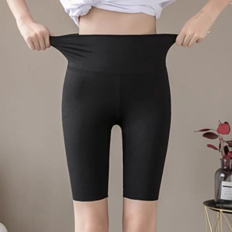 

Women Yoga Shorts Doublesided Fitness Tights Gym Sport Workout Running High Waist Butt Lifting Squat Proof Five Points Shorts