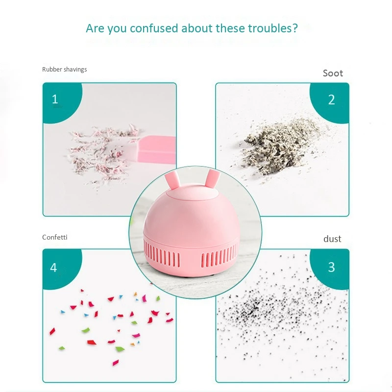 Портативный практичный электрический Настольный пылесос для дома микро usb по