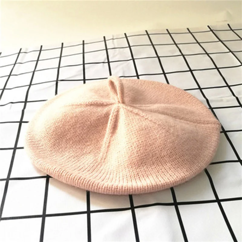 

Детские шапки для мальчиков и девочек, теплая зимняя Осенняя шапка, однотонная полосатая детская шапка, Шапка-бини, мягкие вязаные Детские Л...