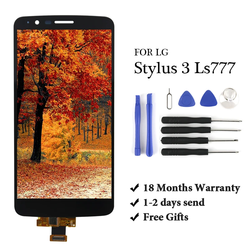 

Для LG Stylus 3 Ls777 ЖК-дисплей дигитайзер для LG Stylus 3 Ls777 ЖК-сборка с рамкой ЖК-дисплей с сенсорным экраном