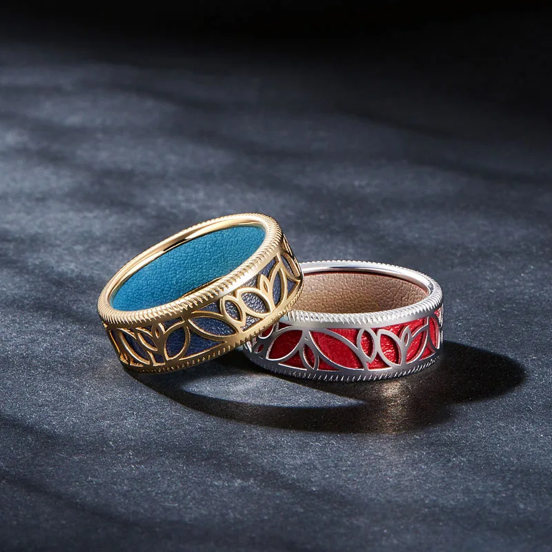 Женские Сменные полые кольца Cremo Bague Femme Cuir женские аксессуары для вечеринки