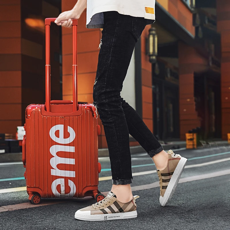 Кеды XIMISEN мужские с высоким берцем плоская Вулканизированная подошва