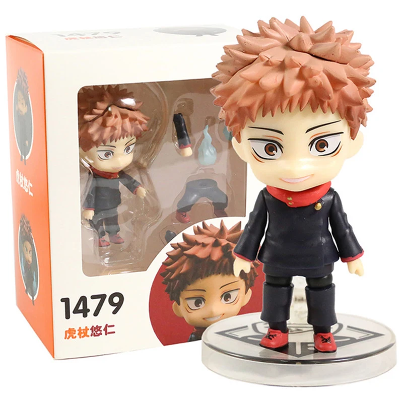 

Anime Jujutsu Kaisen character Itadori Yuji nendoroidos Figures PVC 10cm Action Figure Model Toys Doll