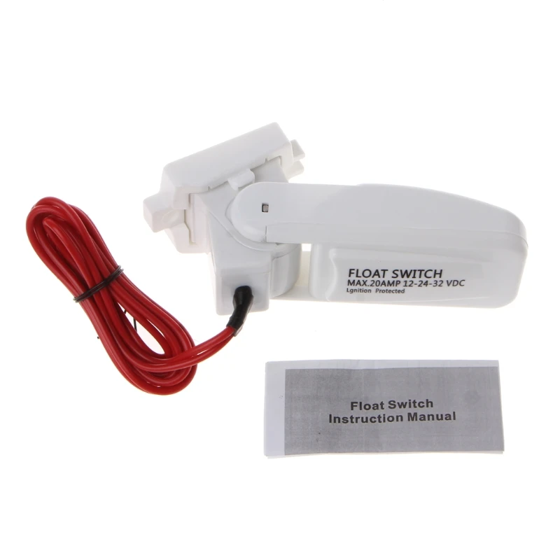 

Automatic Boat Bilge Pump Float Switch 12V 24V 32V Ignition protected