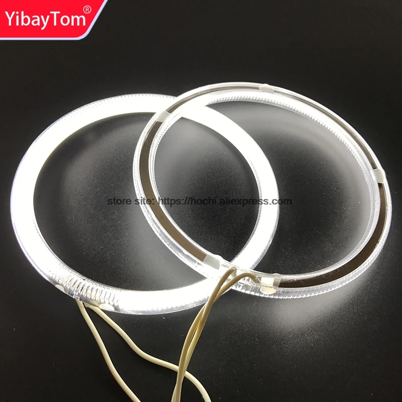 Комплект белых фар YibayTom Ccfl с ангельскими глазками, 6000k, Ccfl, кольца с ореолом для Hyundai townan 2001, 2002, 2003, 2004, 2005, 2006, 2007