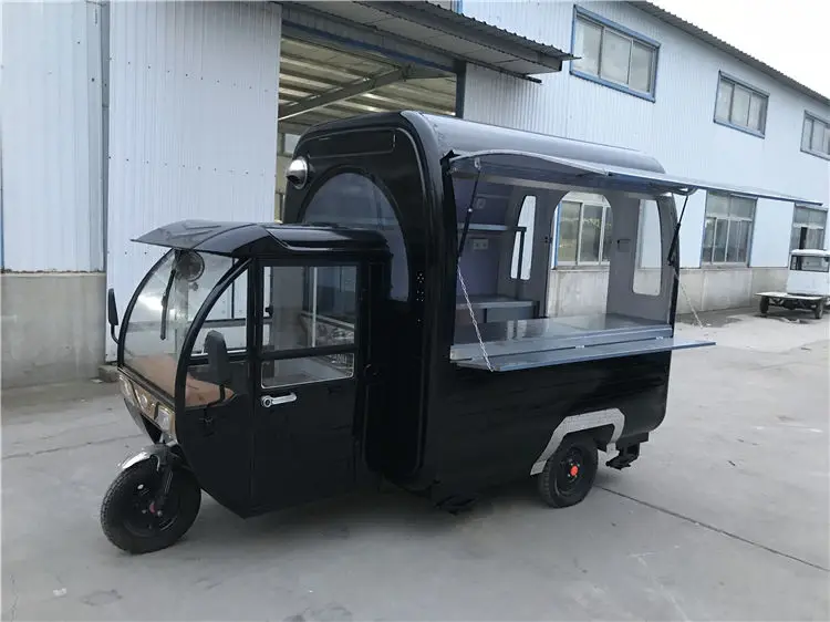 KN 220G электрических трехколесных велосипедов Еда грузовик мобильный прицеп Кухня