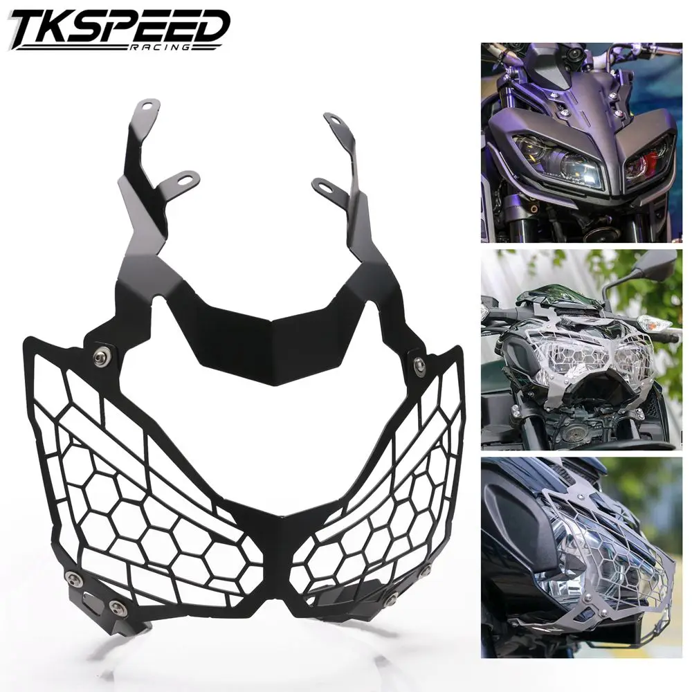 Мотоциклетная решетка для передней фары с ЧПУ KAWASAKI Z900 Z 900 2017 2018|Накладки и